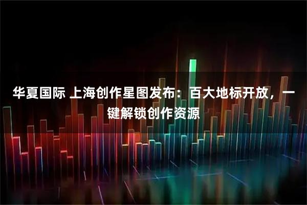 华夏国际 上海创作星图发布：百大地标开放，一键解锁创作资源